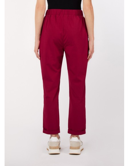 Pantalon slim fit à revers Liu Jo