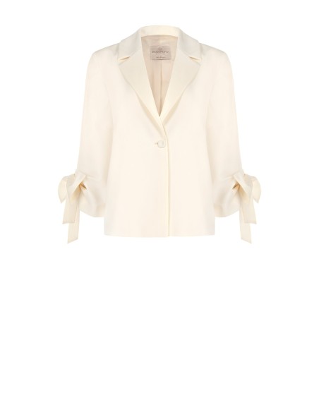 Veste blazer ample avec maxi nœuds sur les manches Rinascimento