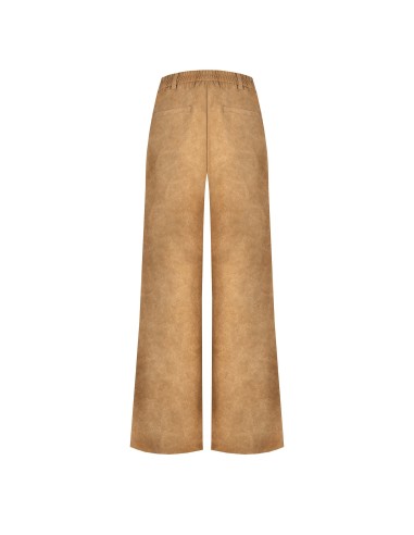 Pantalon palazzo en similicamoscio dégradé avec élastique au dos Rinascimento