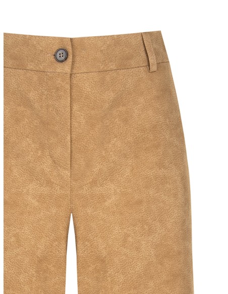 Pantalon palazzo en similicamoscio dégradé avec élastique au dos Rinascimento