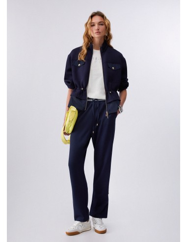 Pantalon en jersey interlock Liu Jo