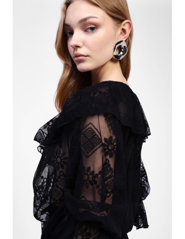 Robe courte à col en V Dixie