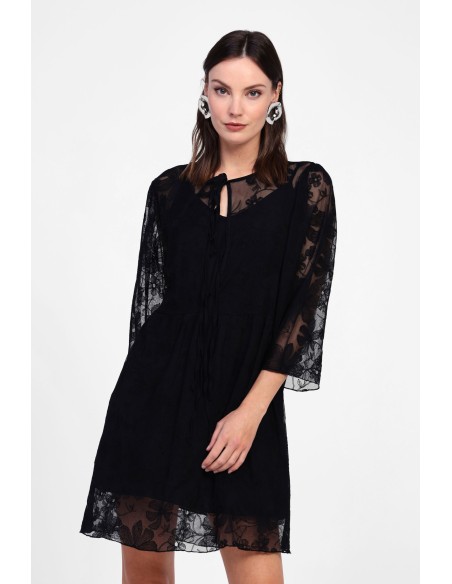 Robe courte à motif floral Dixie