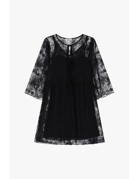 Robe courte à motif floral Dixie