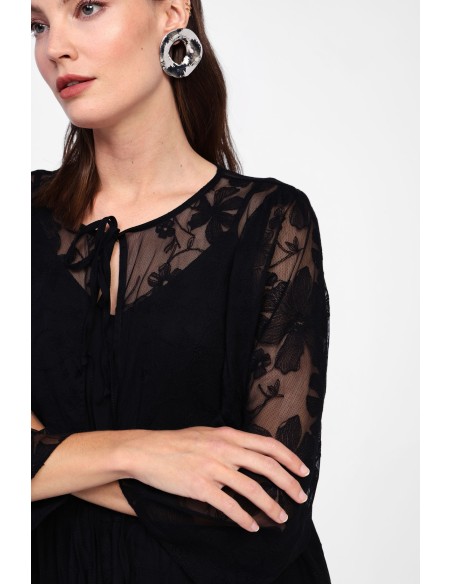 Robe courte à motif floral Dixie