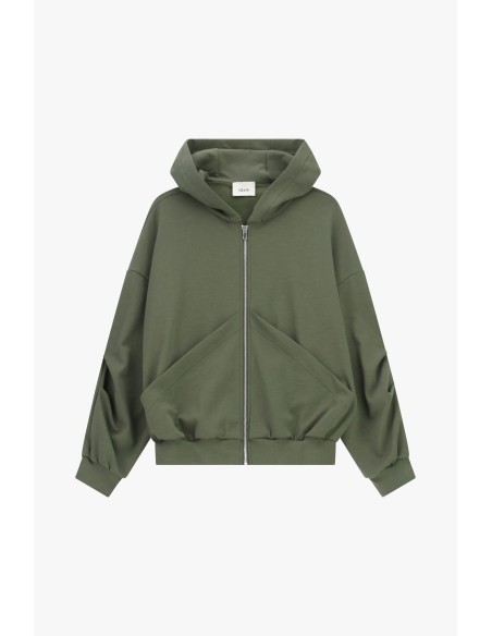 Sweatshirt à capuche avec fermeture éclair et poches avant Dixie