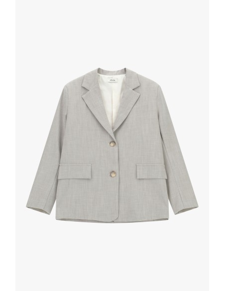 Dixie-blazer met knopen en klepzakken aan de voorkant