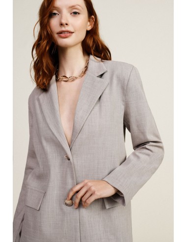 Blazer avec boutons et poches à rabat sur le devant Dixie