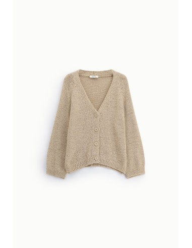 Cardigan boutonné Dixie avec col en V