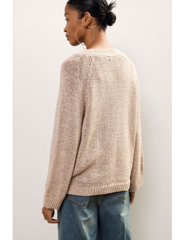 Cardigan boutonné Dixie avec col en V