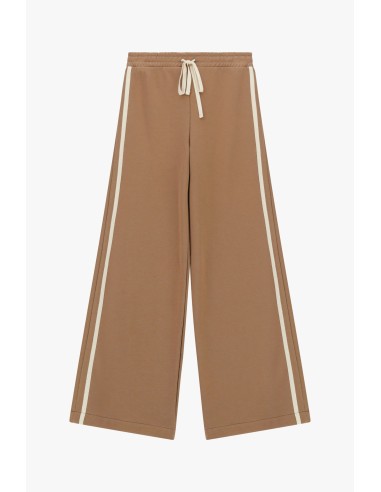 Pantalon palazzo avec cordon de serrage et bandes latérales Dixie