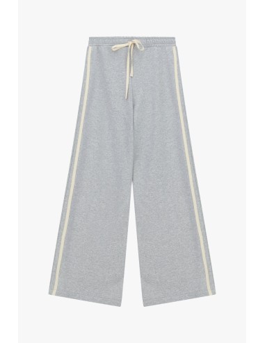 Pantalon palazzo avec cordon de serrage et bandes latérales Dixie