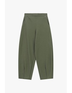 Pantalon palazzo cropped taille haute avec poches Dixie 2