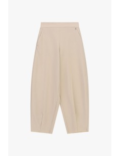 Pantalon palazzo cropped taille haute avec poches Dixie