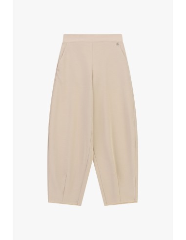 Pantalon palazzo cropped taille haute avec poches Dixie