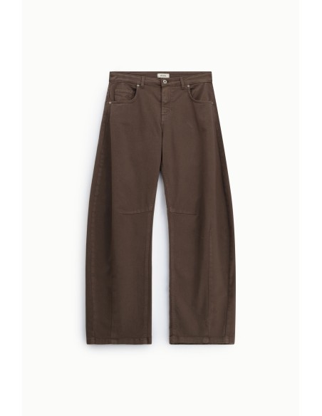 Pantalon Ampi cinq poches taille haute Dixie