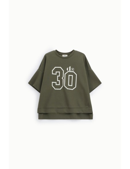 T-Shirt à manches courtes imprimé Number 30 Dixie