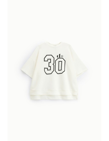 T-Shirt à manches courtes imprimé Number 30 Dixie