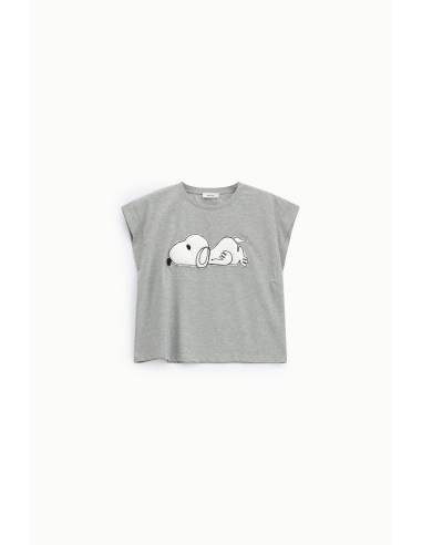 Dixie Front - T-shirt à manches courtes imprimé Snoopy