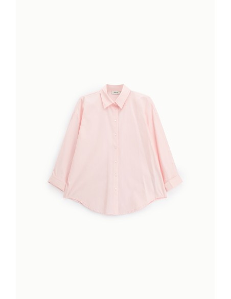 Blouse ample à col classique et manches 3/4 Dixie