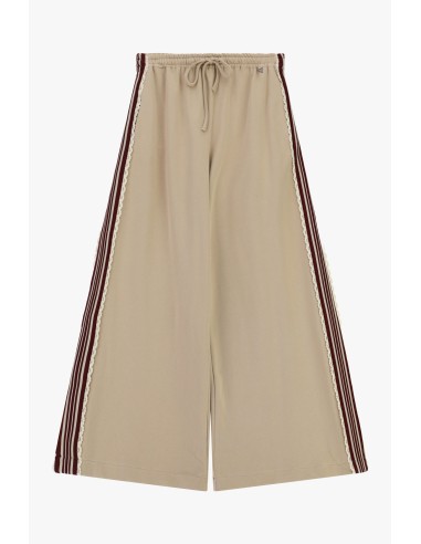 Pantalon palazzo avec bandes latérales et cordon Dixie