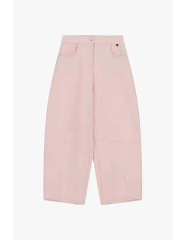 Pantalon palazzo cropped avec poches frontales Dixie