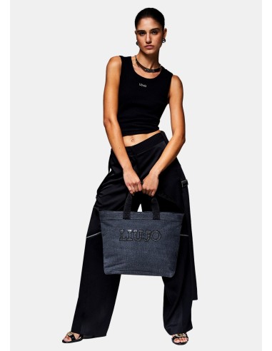 Grand sac fourre-tout avec logo Liu Jo