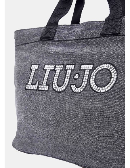 Grand sac fourre-tout avec logo Liu Jo