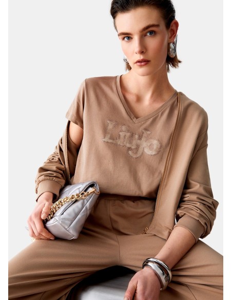 Liu Jo - T-shirt à col en V