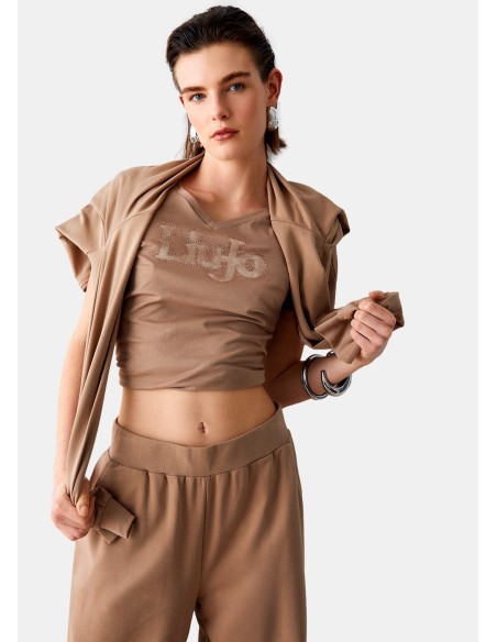 Liu Jo - T-shirt à col en V
