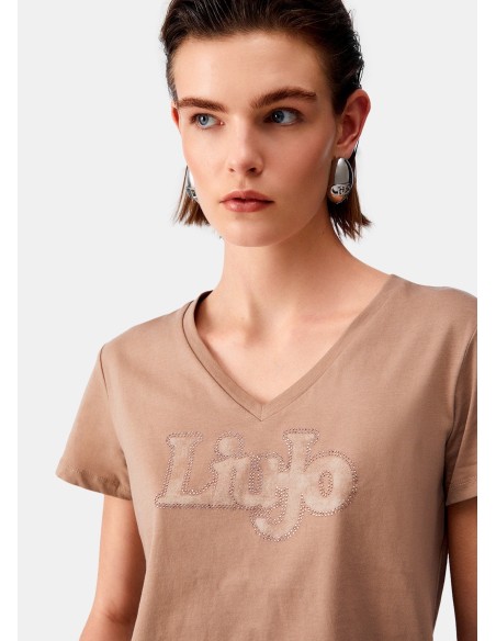 Liu Jo T-shirt met V-hals
