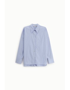 Gestreepte blouse met kanten details en een losse pasvorm, alstublieft 2