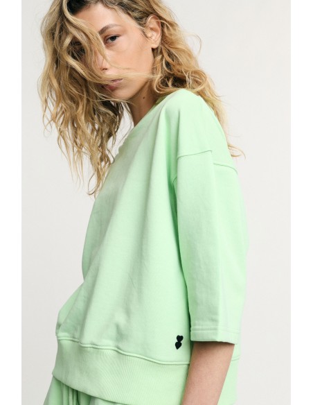 Sweatshirt Wide With Elbow Length Please