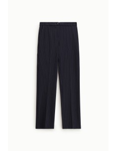 Pantalon tailleur rayé à taille mi-haute s'il vous plaît 2