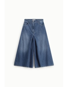 Jeans taille haute à jambe large Five Pockets Please 2