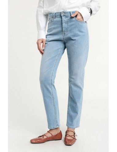 Jeans à jambe droite Taille moyenne Détail classique S.V.P.