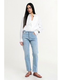Jeans à jambe droite Taille moyenne Détail classique S.V.P.