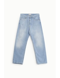 Straight-leg-jeans met hoge taille en riemlussen, alstublieft 2