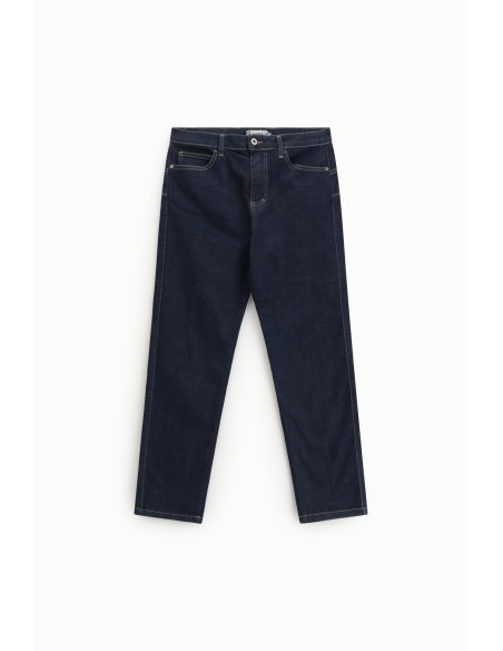 Regular-fitjeans met rechte pijpen en vijf zakken aub