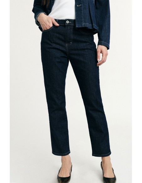 Jean regular fit à jambe droite avec cinq poches S’il vous plaît