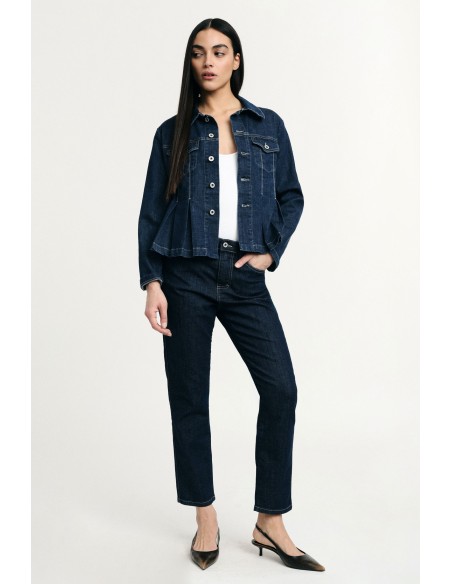 Jean regular fit à jambe droite avec cinq poches S’il vous plaît