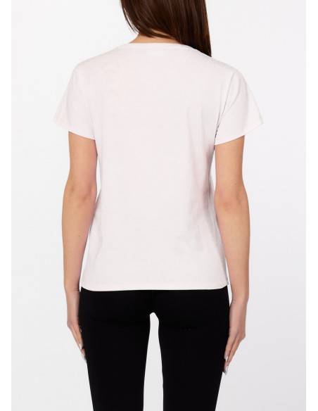 T-shirt met strass van Liu Jo