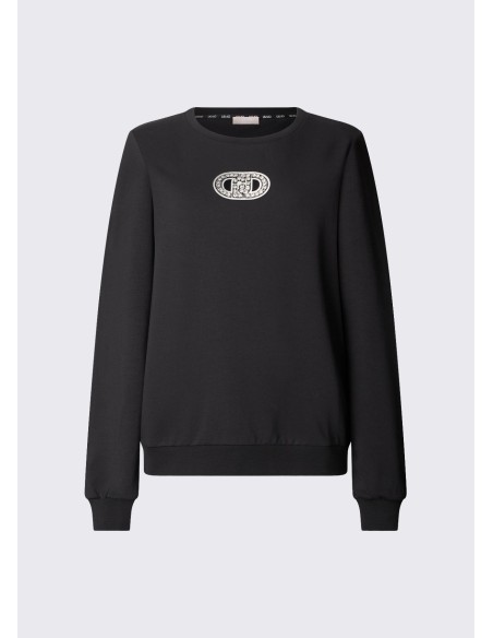 Sweatshirt avec ornements Liu Jo