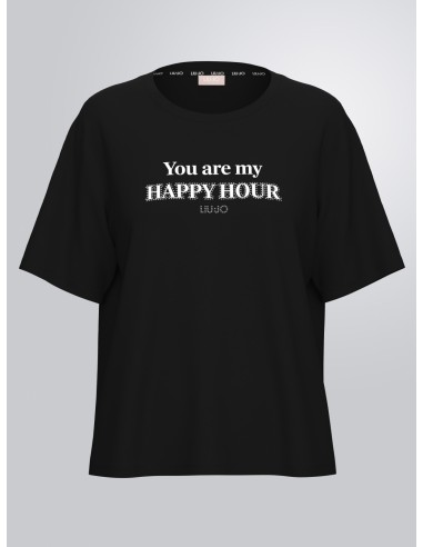 T-Shirt avec logo Liu Jo et impression