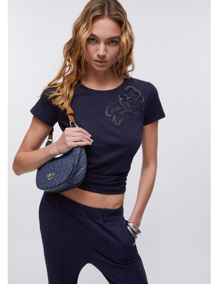 Liu Jo - T-shirt à découpes