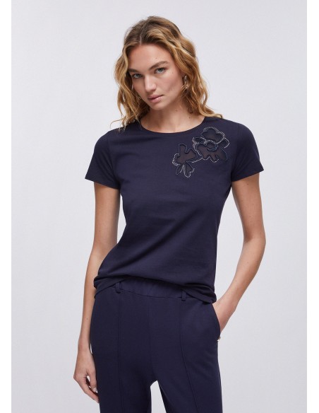 Liu Jo - T-shirt à découpes