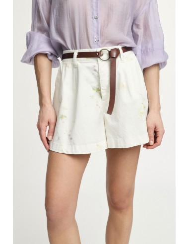 Short regular fit avec ceinture et imprimé délicat Please