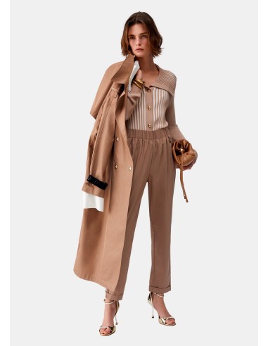 Pantalon slim fit à revers Liu Jo