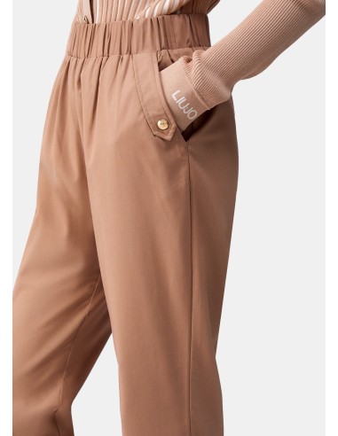 Pantalon slim fit à revers Liu Jo