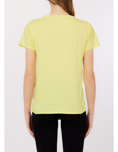 T-Shirt avec logo Liu Jo Lettres avec pierres précieuses
